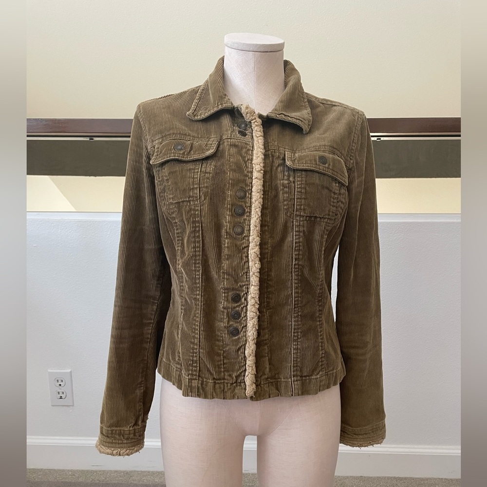 French Cuff | Corduroy Button-Up Jacket